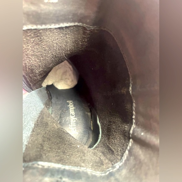 BNIB JEFFREY CAMPBELL WIDOW PATENT LEATHER PLATFORMS 6M - Picture 10 of 16